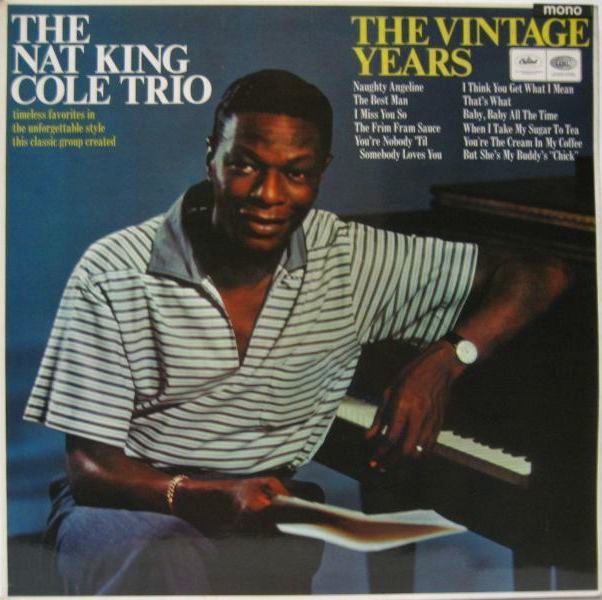 稀少USオリジナル極初期】Nat King Cole Trio レコードSonny - 洋楽
