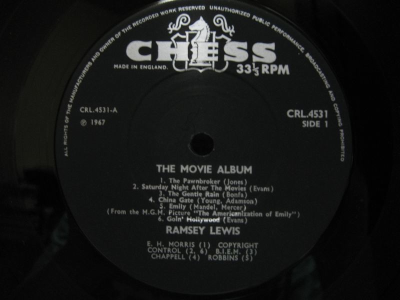 画像3: RAMSEY LEWIS / The Movie Album