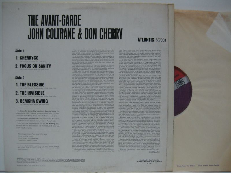 画像2: JOHN COLTRANE & DON CHERRY / The Avant-Garde
