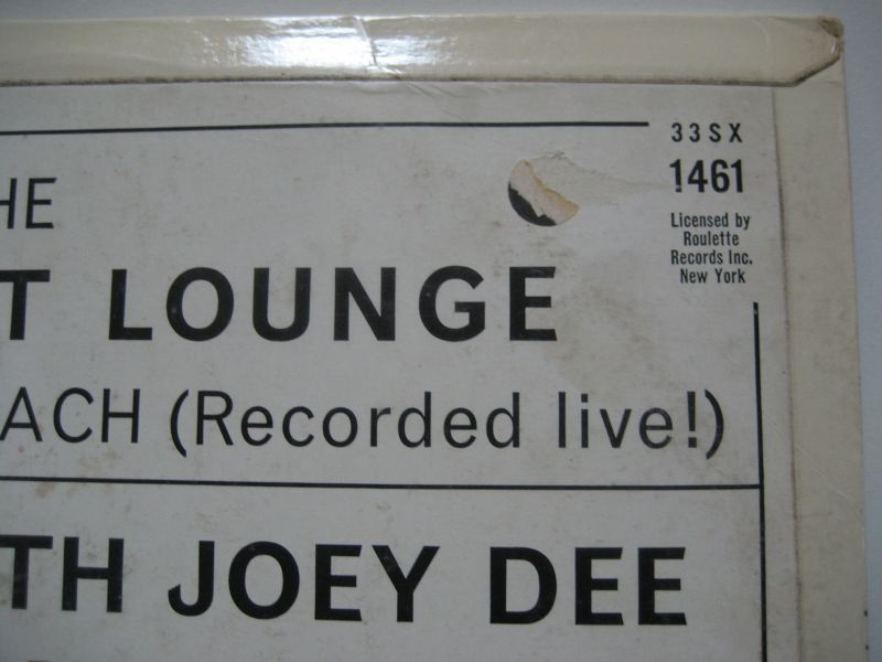 画像: JOEY DEE & HIS STARLITERS / Back At The Peppermint Lounge