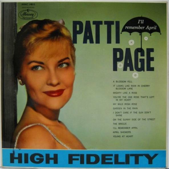 画像1: PATTI PAGE / I'll Remember April