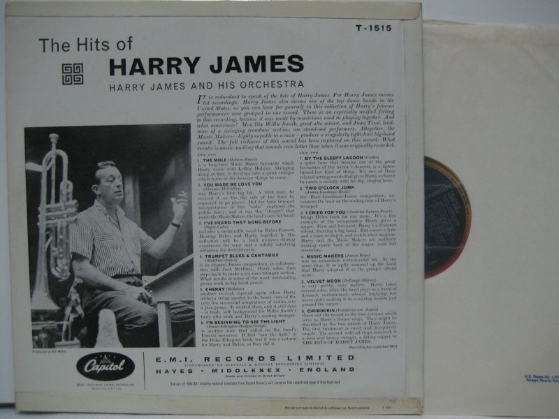 画像2: HARRY JAMES / The Hits Of Harry James