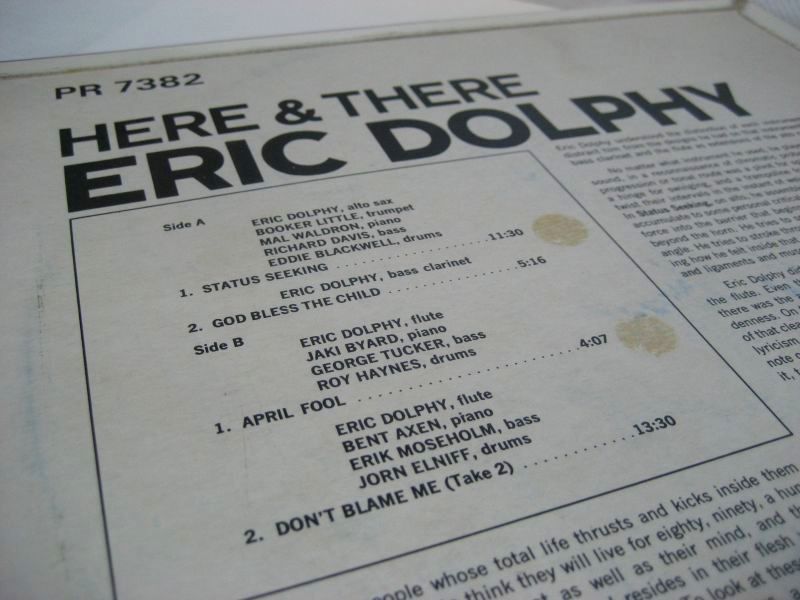 画像: ERIC DOLPHY / Here & There