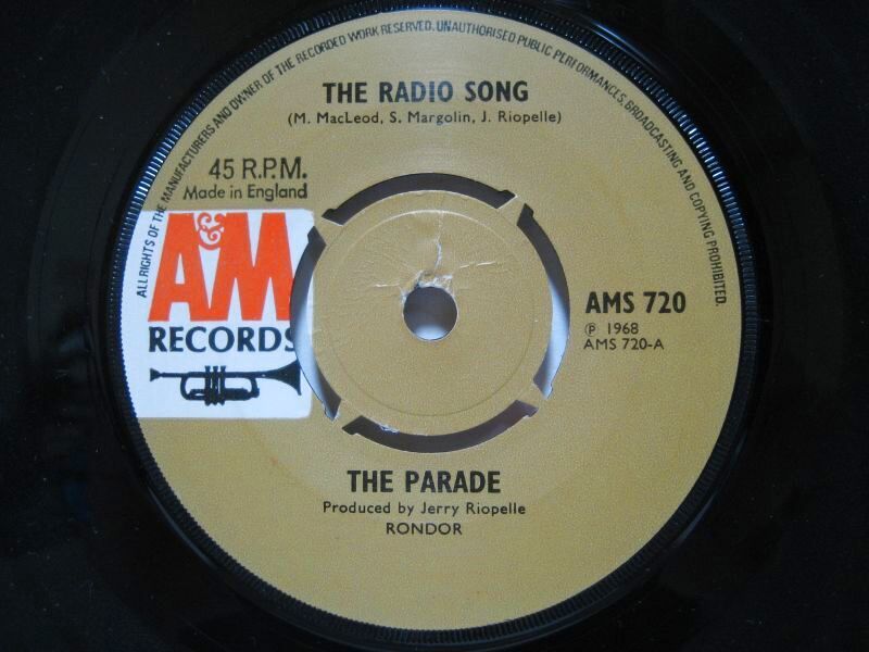画像3: PARADE / The Radio Song ( 7inch )