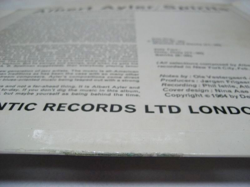 画像: ALBERT AYLER / Spirits