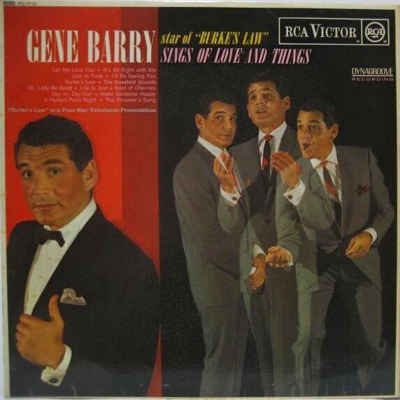 画像1: GENE BARRY / Sings Of Love And Things