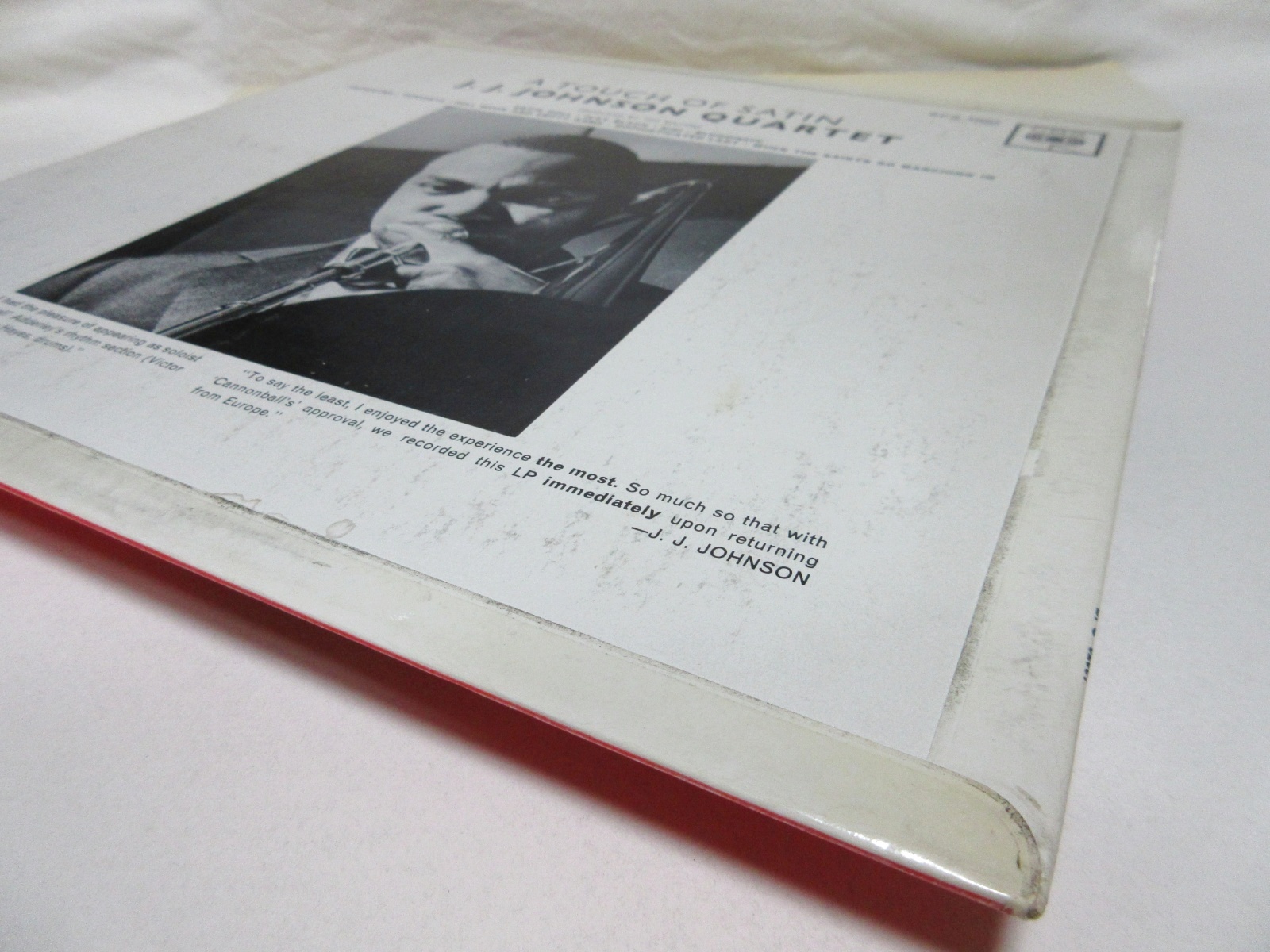 画像: J.J. JOHNSON QUARTET / A Touch Of Satin