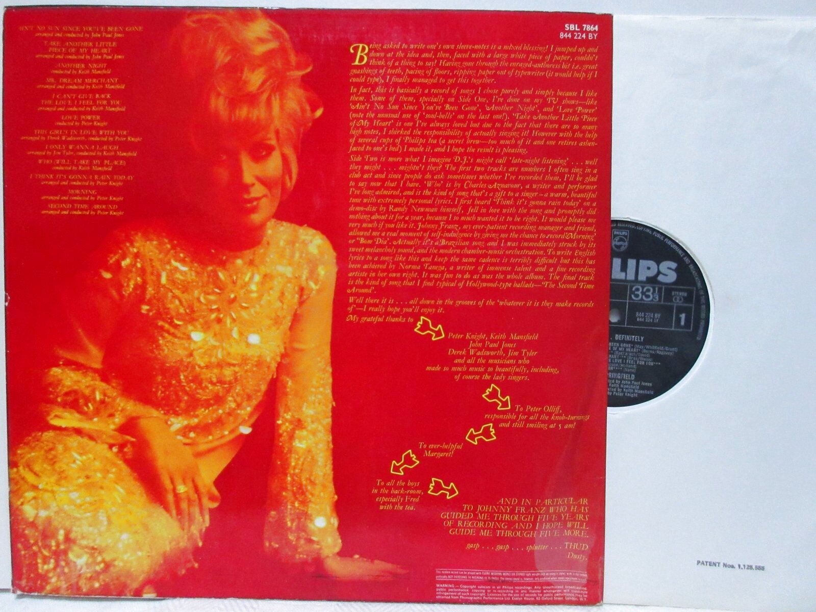 画像2: DUSTY SPRINGFIELD / Dusty...Definitely