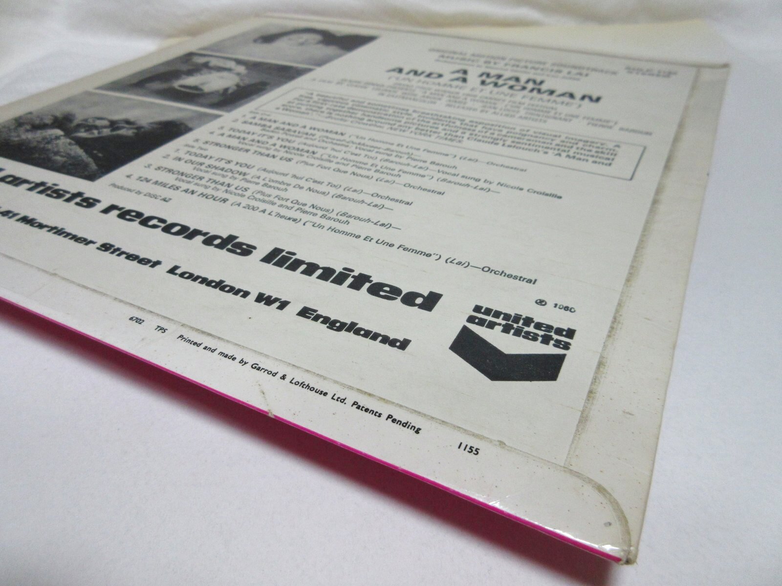 画像7: FRANCIS LAI / A Man And A Woman