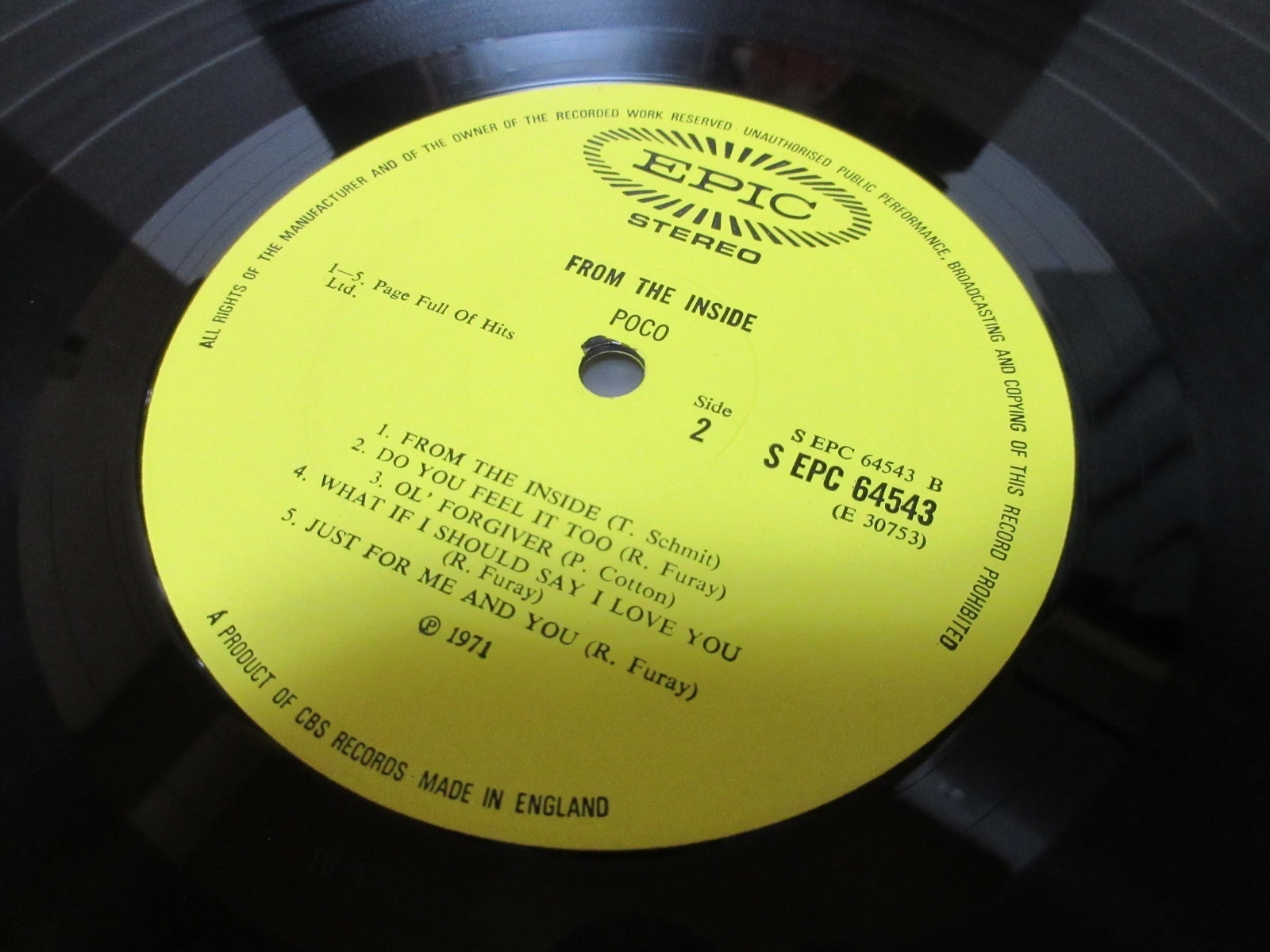 画像5: POCO / From The Inside