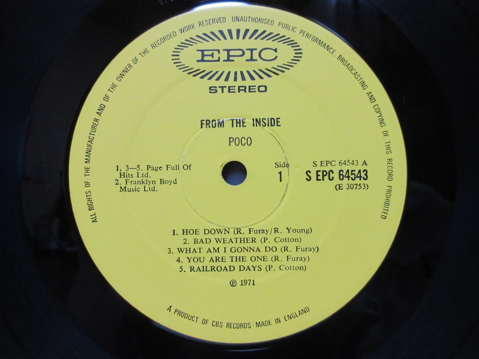 画像4: POCO / From The Inside