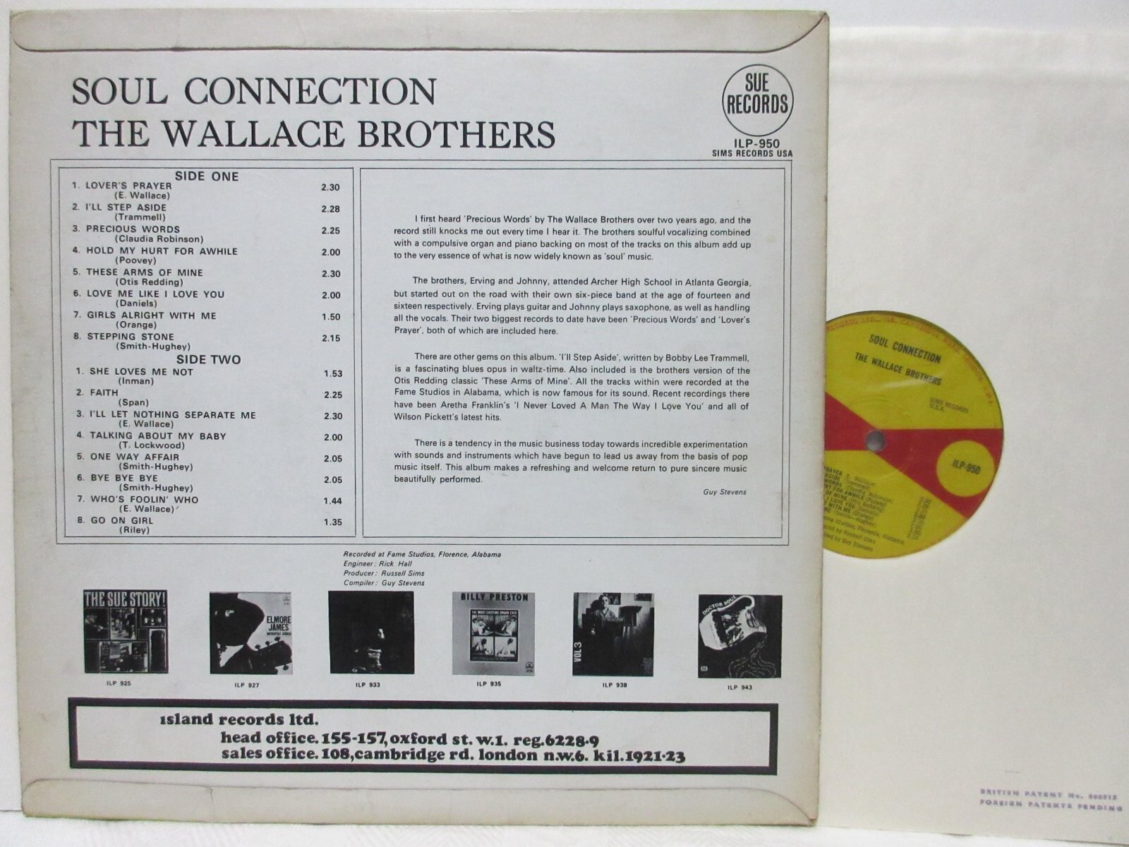 画像2: WALLACE BROTHERS / Soul Connection