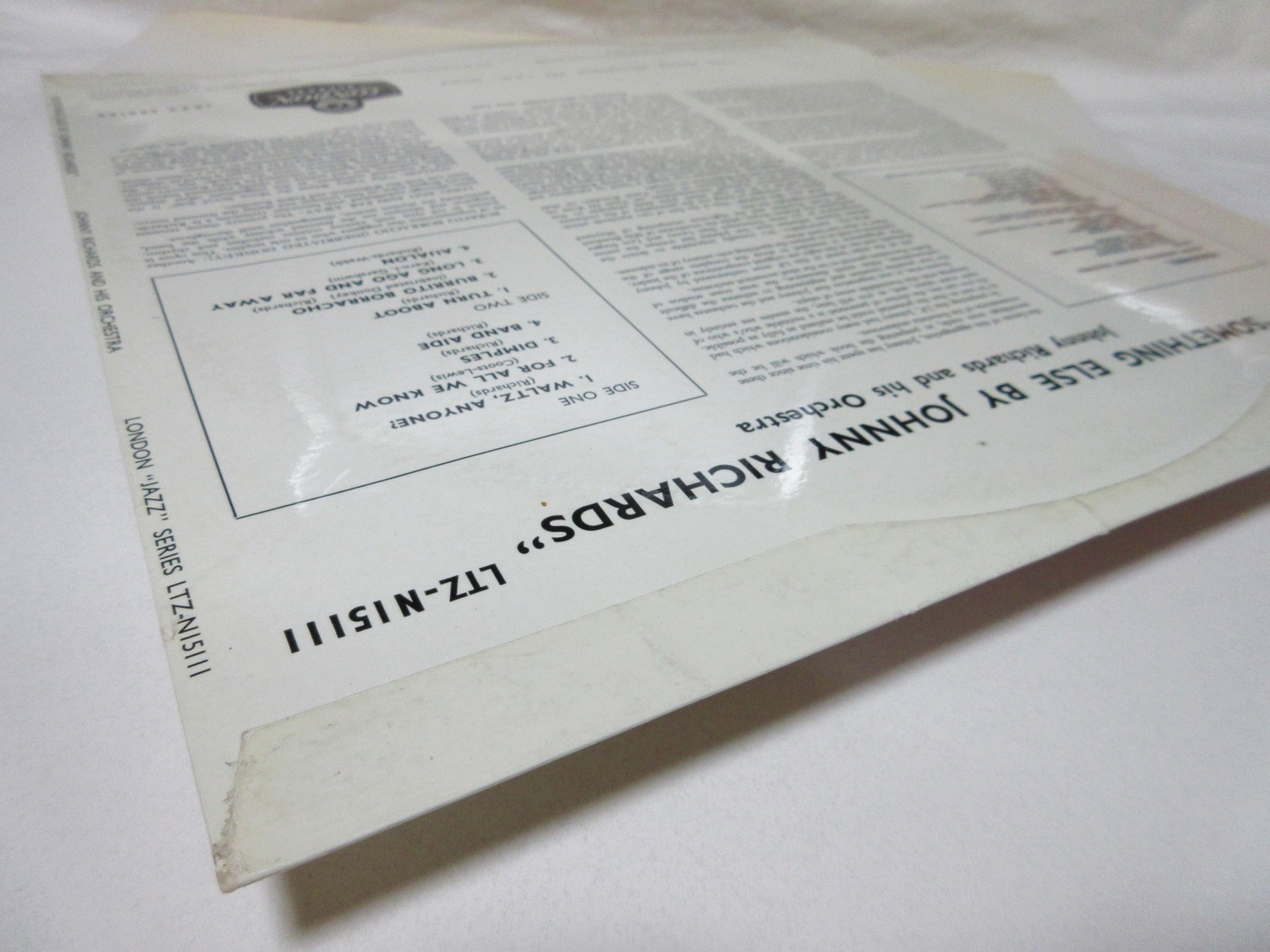 画像: JOHNNY RICHARDS & HIS ORCHESTRA / Something Else By Johnny Richards