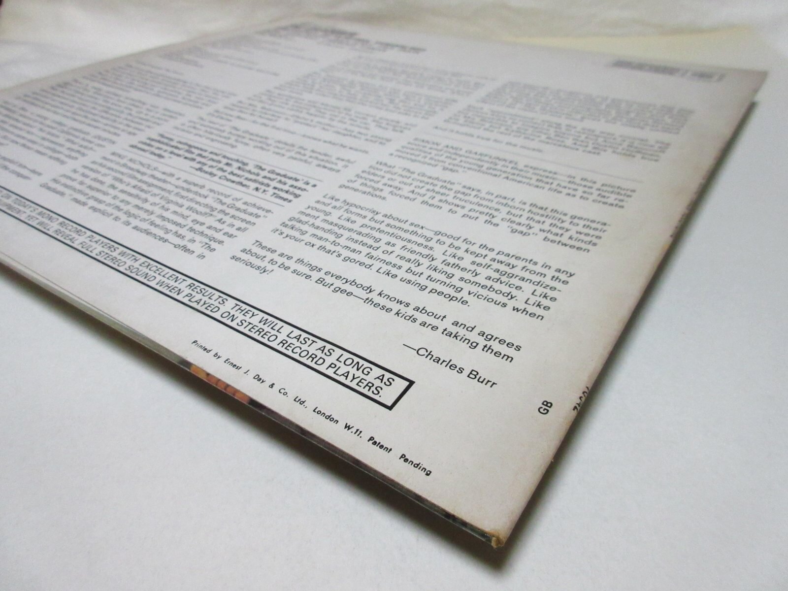 画像8: SIMON & GARFUNKEL, DAVID GRUSIN / The Graduate