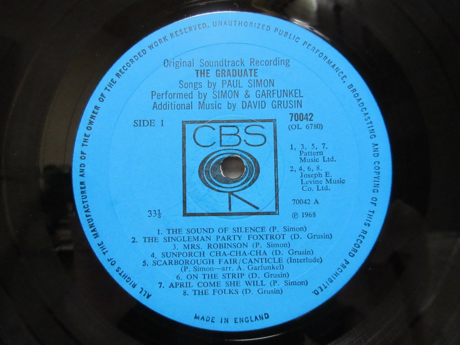 画像3: SIMON & GARFUNKEL, DAVID GRUSIN / The Graduate