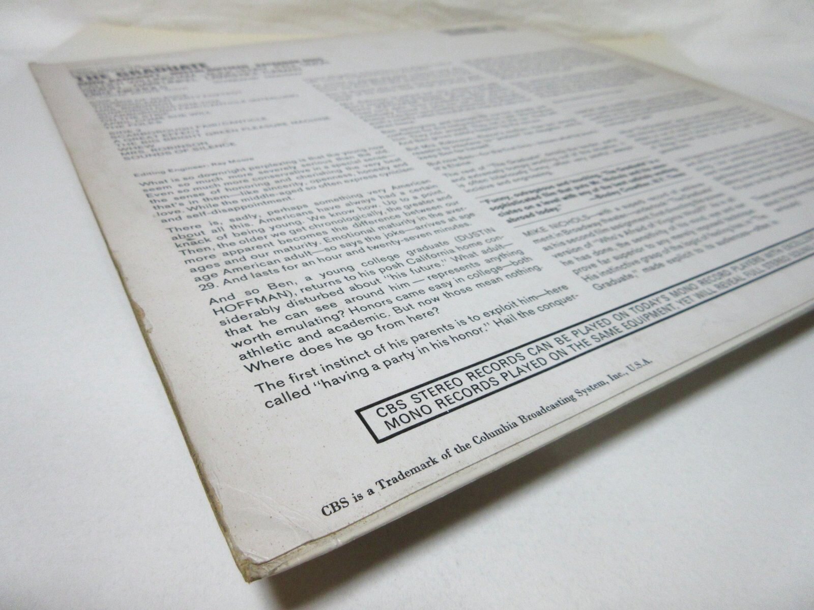 画像: SIMON & GARFUNKEL, DAVID GRUSIN / The Graduate