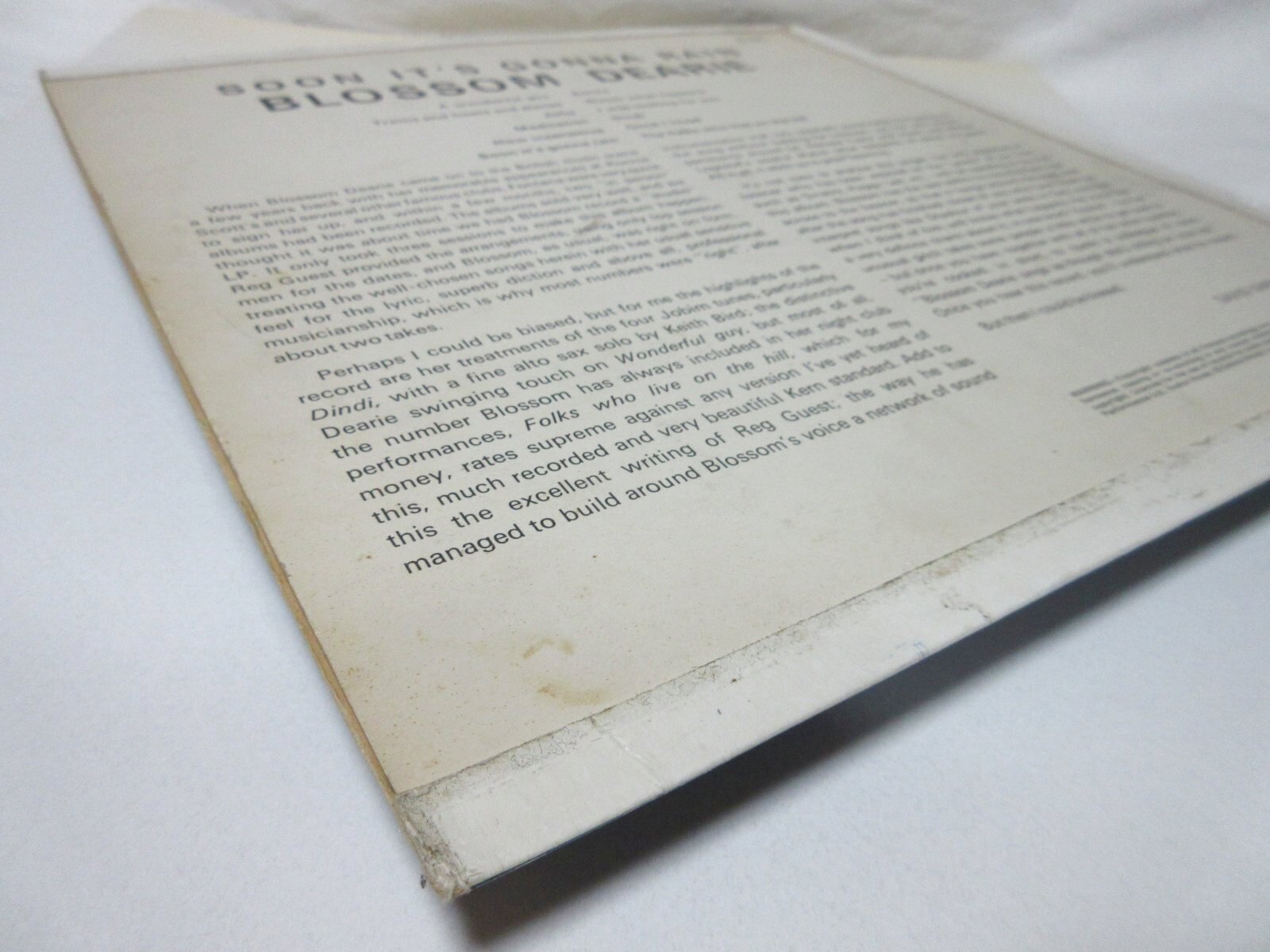 画像: BLOSSOM DEARIE / Soon It's Gonna Rain