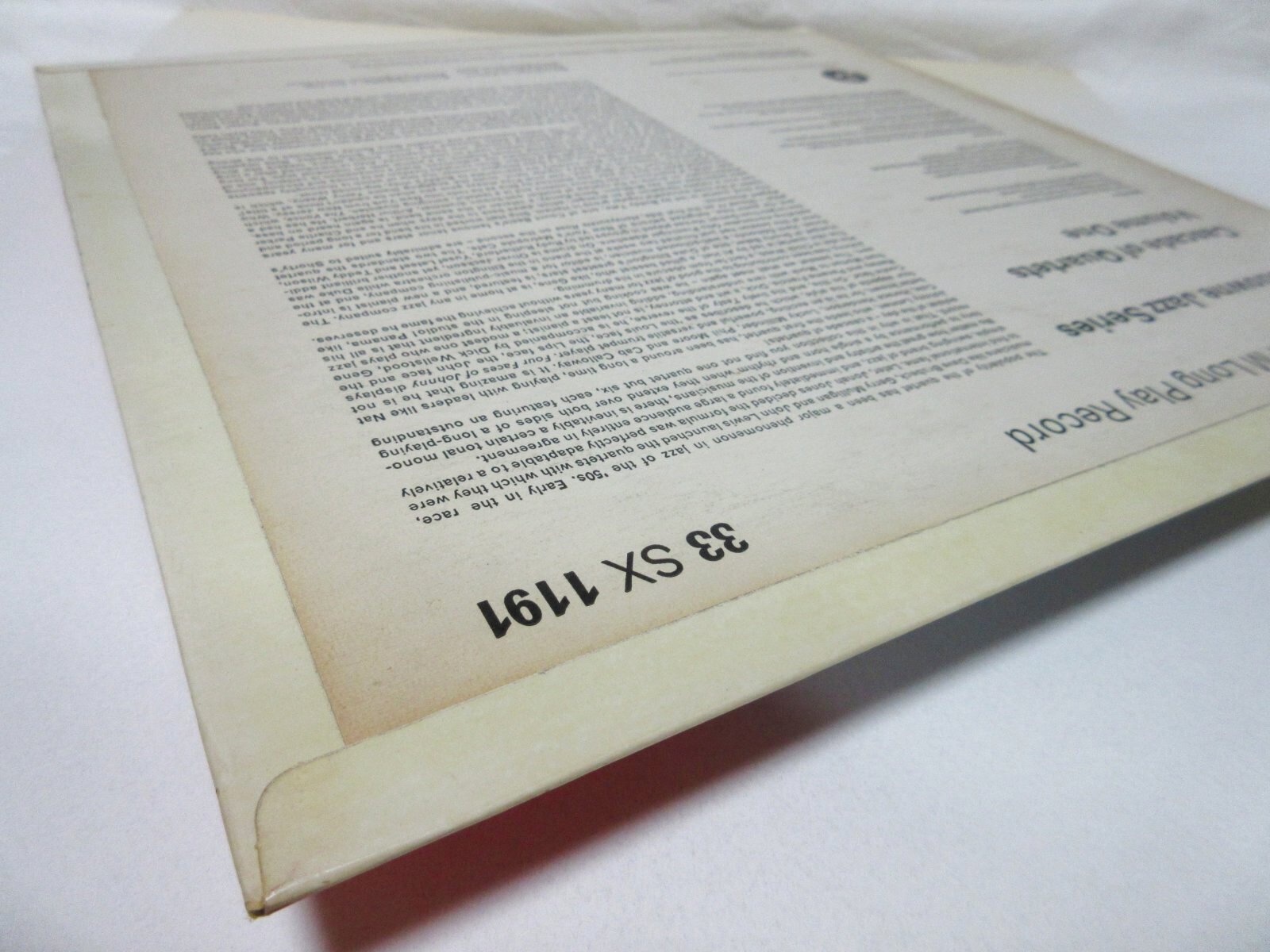 画像7: V.A. ( BUDDY TATE, VIC DICKENSON etc...) / Cascade Of Quartets Vol.1