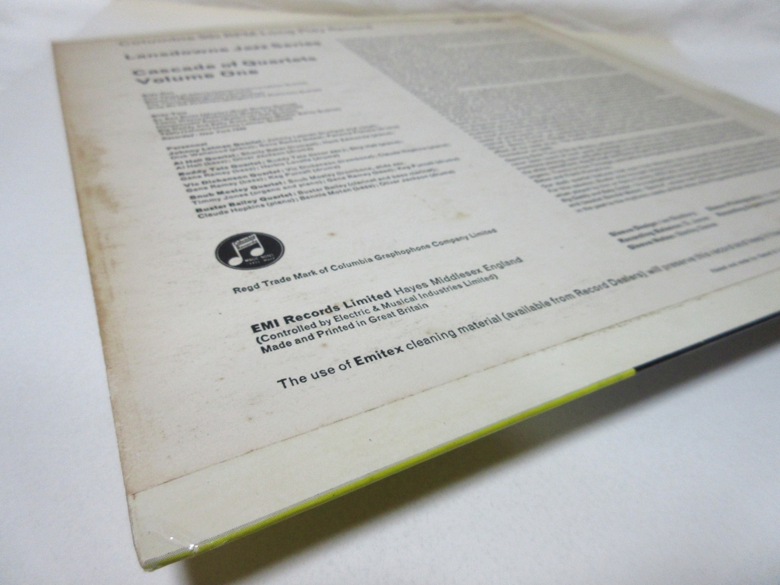 画像9: V.A. ( BUDDY TATE, VIC DICKENSON etc...) / Cascade Of Quartets Vol.1