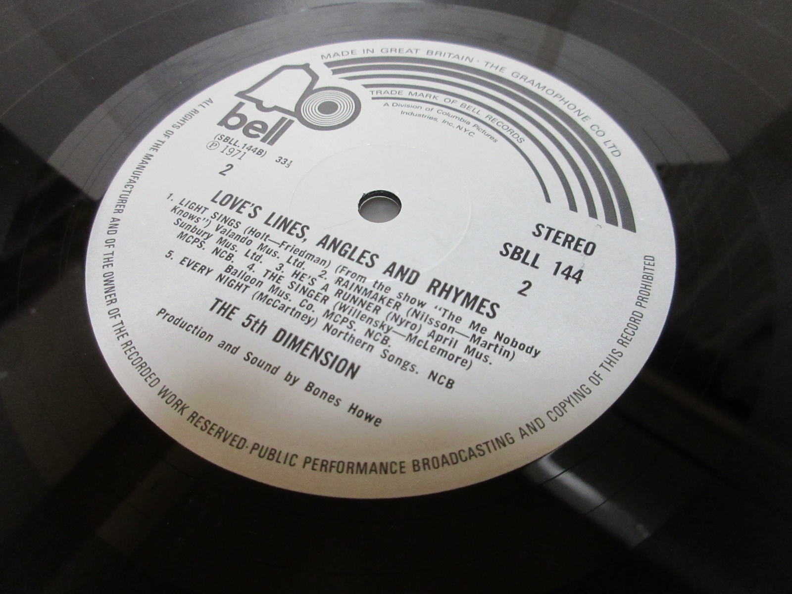 画像4: 5TH DIMENSION / Love's Lines, Angles And Rhymes