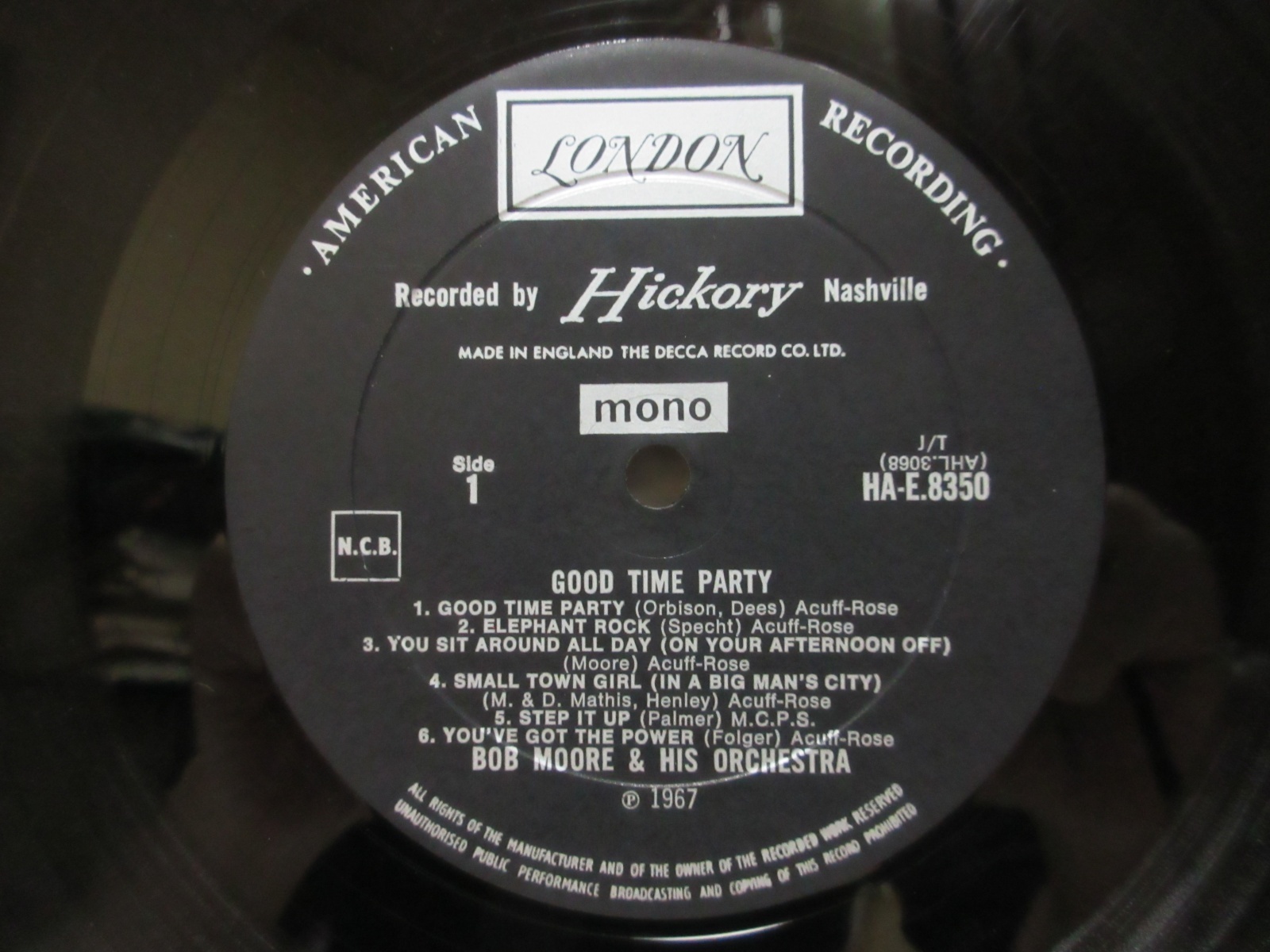 画像3: BOB MOORE & HIS ORCHESTRA / Good Time Party